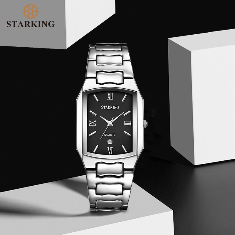 STARKING-relojes de cuarzo con movimiento japonés para hombre, reloj masculino de cuarzo con movimiento japonés, de famosa, informal, a la , BM0605,