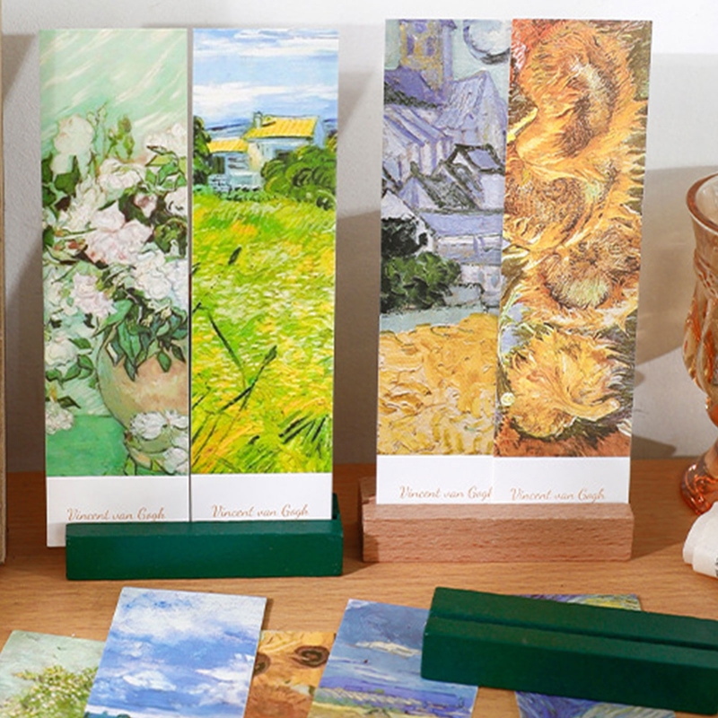 Kolorowe drewniane notatki uchwyt stojak na zdjęcia długie drewniane stojaki idealne robić wyświetlania LOMO zdjęcia kartki pocztowe małe obrazy olejne