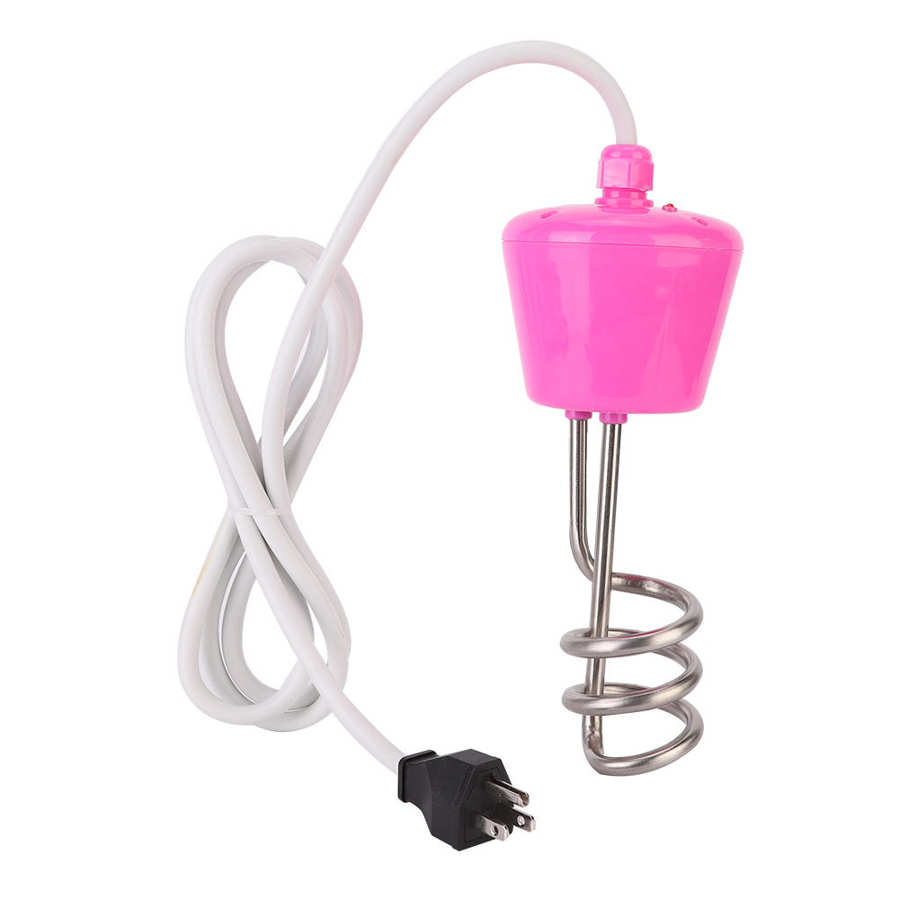 AC 110V 1500W Floating Water Heater Immersion Elements Boiler For Bath Tube Uniform Heat Dissipation