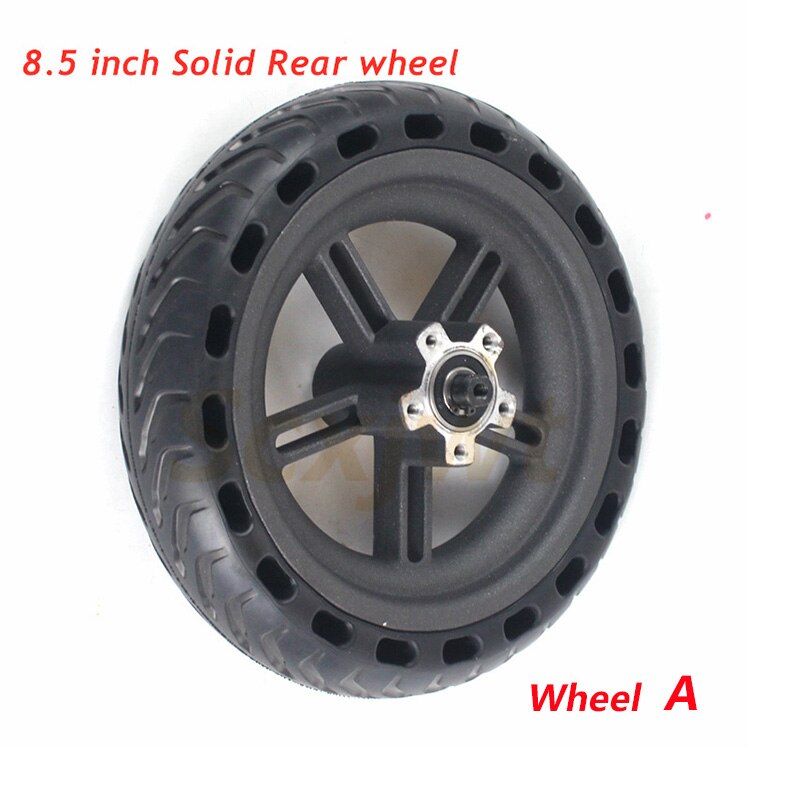 Pneus à Air Arrières pour Trottinette Électrique, Roues de Rééquilibrage 8.5 Pouces, 10 Pouces, Solides, pour Modèle Xiaomi Mijia M365, 8 1/2x2: wheel A