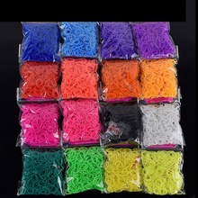 600 st leksaker gummiband armband för barn hår gummiväv band refill gummiband gör vävt armband gör det själv jul
