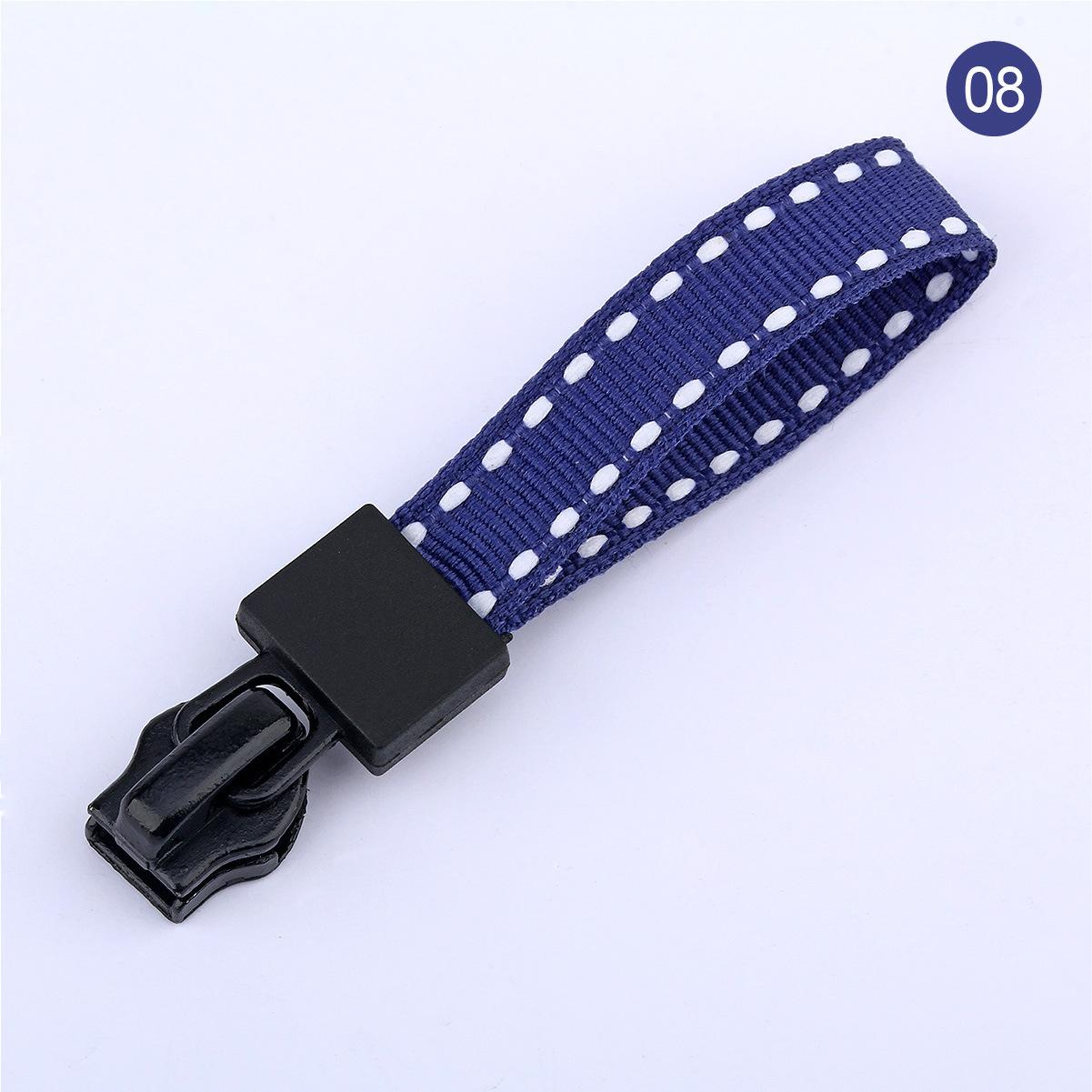 Nr. . 5 rits sliders band slider 23 kleuren linten donsjack katoenen jas rits trekkoord kleding accessoires 10 stuks