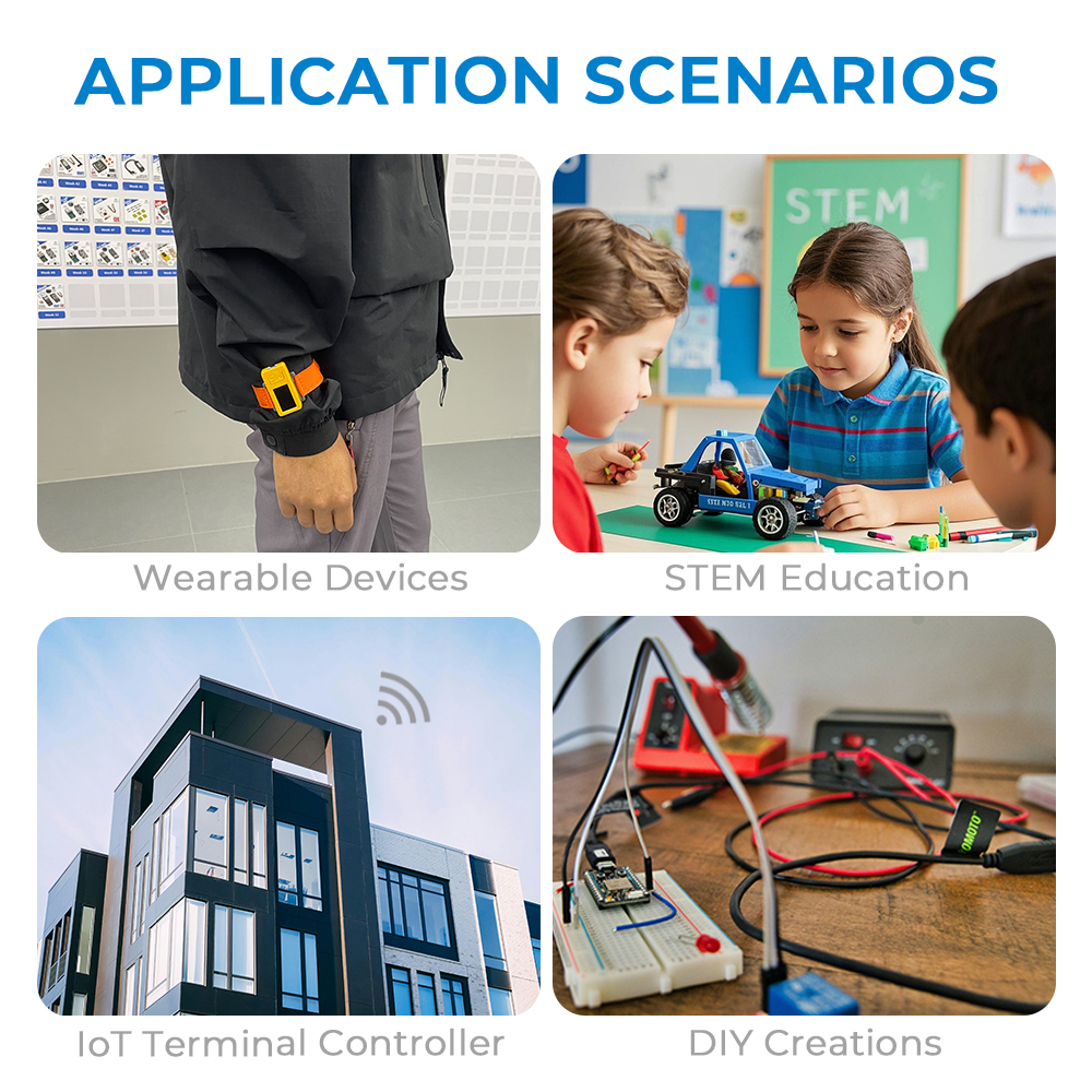 M5Stack Oficial M5StickC PLUS2 ESP32-PICO Mini IoT Kit de Desarrollo IR y WiFi Controlador IoT con Pantalla TFTS de 1,14 Pulgadas