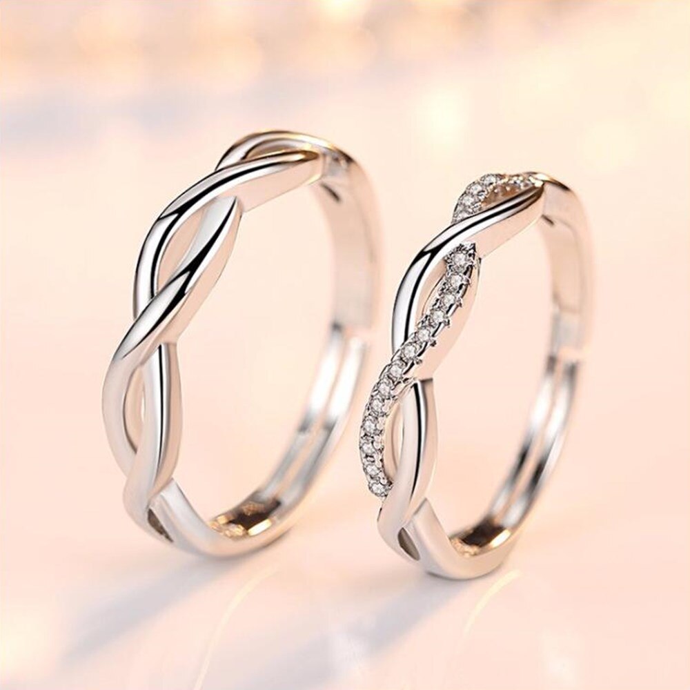 NEHZY-bague d'ouverture, en argent sterling 925, pour femmes, bague d'ouverture, anniversaire de mariage, fiançailles, à la ,