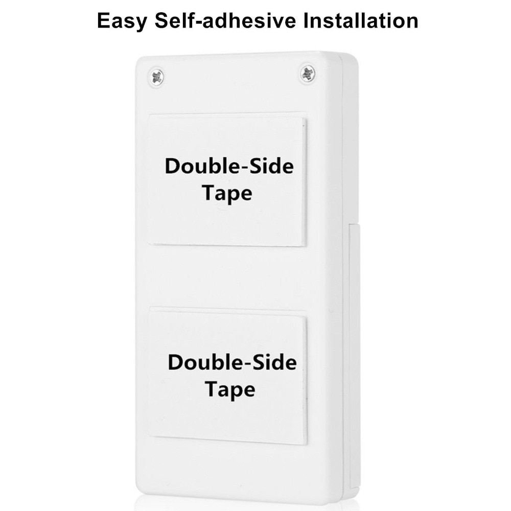 Wsdcam Door and Window Security Alarm Wireless Time Delay Alarm System Magnetic Triggered Door Open Chime for DIY Home Security