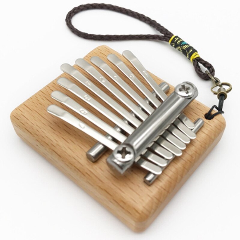 Kalimba 8 Key Mahogany Thumb Piano Mbira Musical Instrument Africa Finger Piano