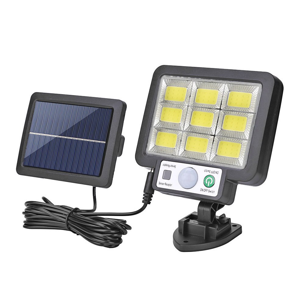 LED Split Solar Wall Light Outdoor Waterproof Motion Sensor Induction Lamp Outdoor Garden Street Driveway Courtyard Aisle Porch: 108cob