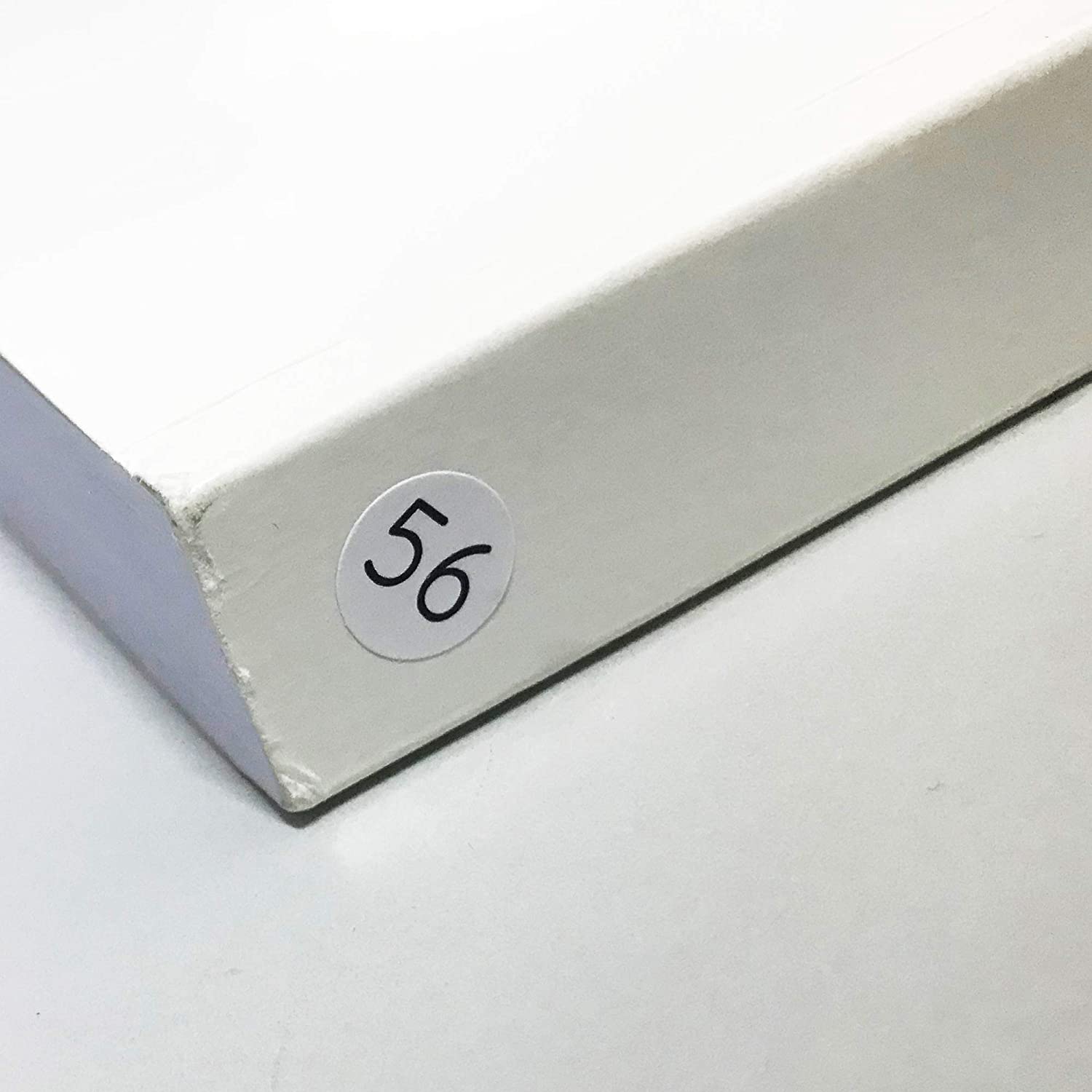 1-100 Number Round Sticker Labels - 1cm, 15Sheets, 1500 Labels