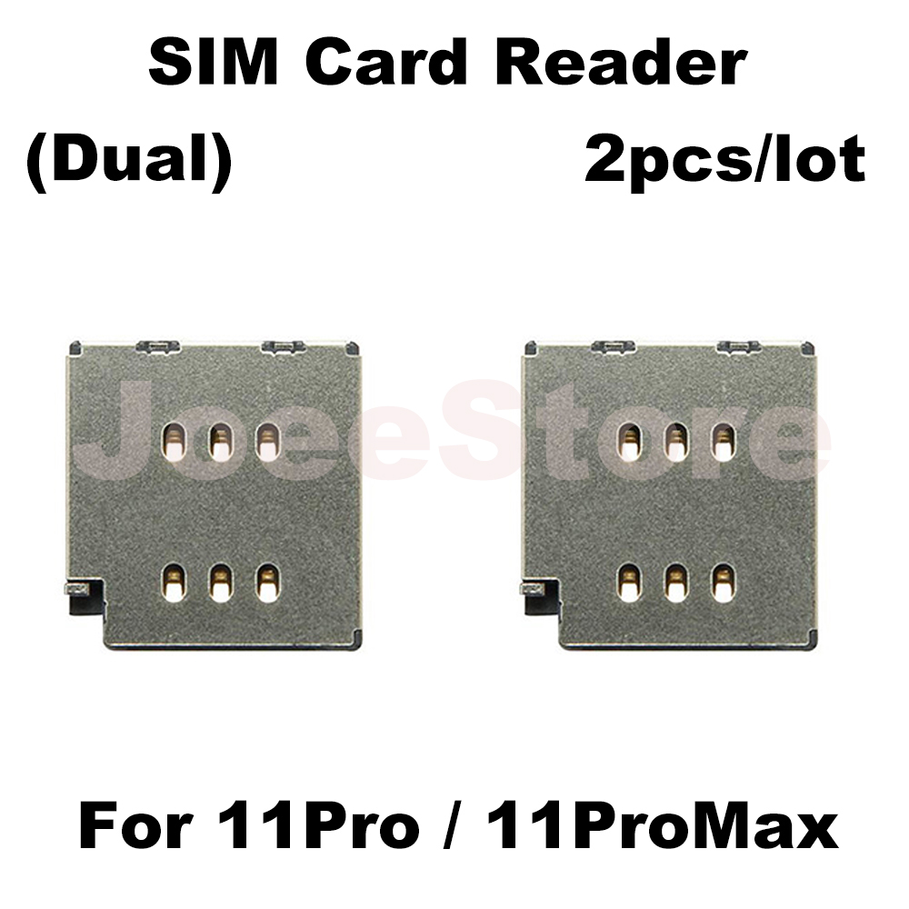 2 stuks simkaartlezer voor iphone 11 12 13 14 15 16 pro max, inclusief dual sim-kaartsleuf, interne simkaartadapter en flexkabel (vervangingsonderdelen).: Roze