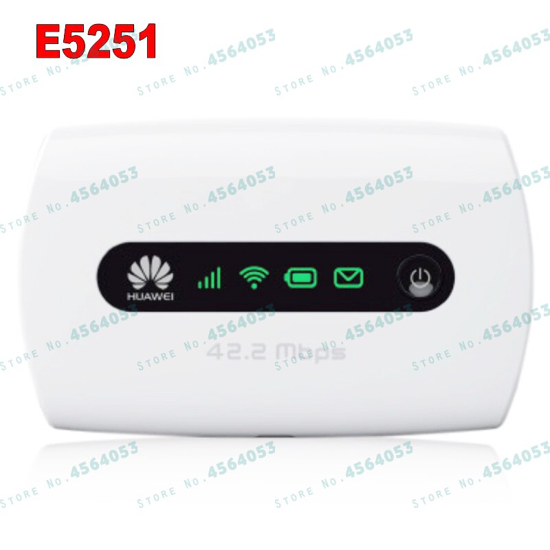 Entsperrt Huawei E5251 42,2 Mbps 3G HSPA + UMTS 900/2100MHz USB Wireless Router Tasche