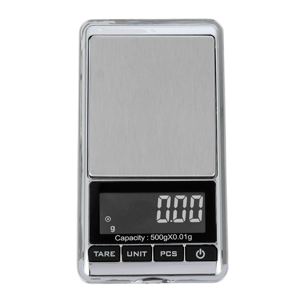 500g 0.01 DIGITAL POCKET FOOD KITCHEN SCALES JEWELLERY ELECTRONIC milligram micro mg: Default Title