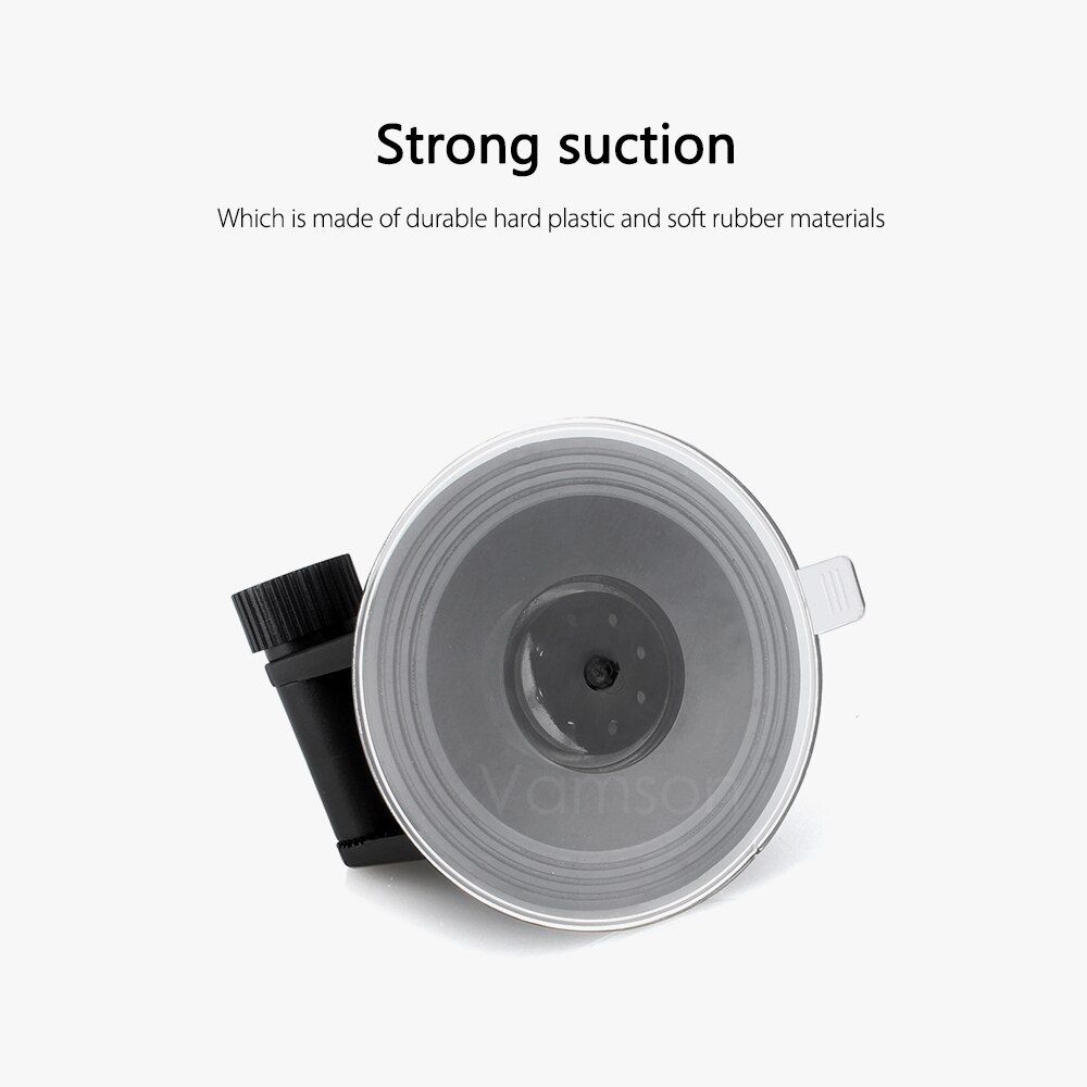 Vamson zuignap voor gopro accessoires 7cm auto houder voorruit voor xiaomi voor yi voor gopro hero 7 6 5 4 3+  voor sjcam  vp520