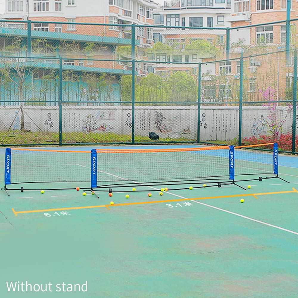 PE 4 Size Tennis Training Net Children Training Net Training Net Durable Athletics Sparring Device Home Portable Practical