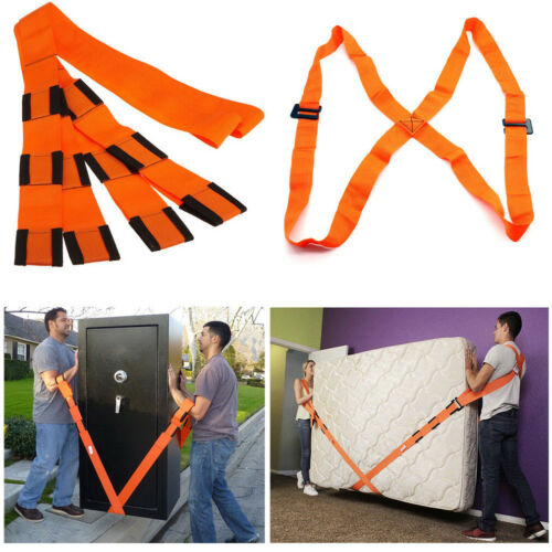 4pcs lifting-Shoulder-Straps-Moving-Lift-Aid-Tool-Heavy-Furniture-Appliances-Dolly Moving Sling Rope Furniture Moving Belt
