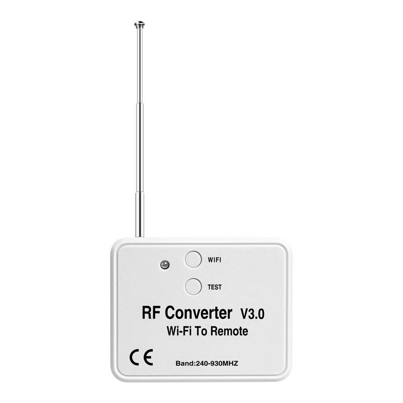 Universal wifi switch fjernbetjening 433 mhz 868 mhz wifi til rf konverter multi frekvens rullende kode garageport fjernbetjening