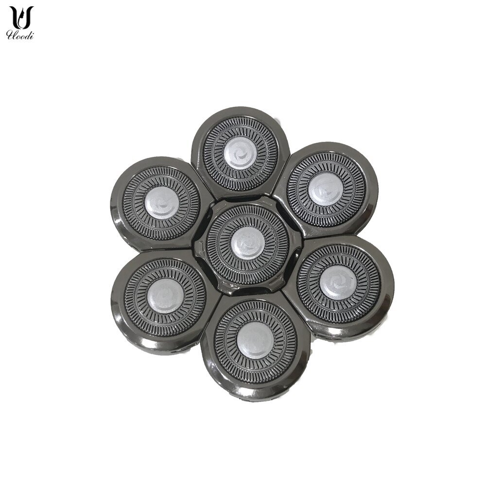 Shaver For Men 7D Independently 7 Cutter Floating Head Waterproof Electric Razor Multifunction Trimmer For Men: Gold