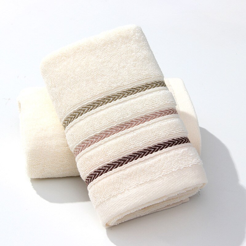 Cotton Horizontal Bar Towel Lovers Face Towel Household Soft Water Absorbent Adult Lovely Bath Towel Towels Bathroom Microfiber: 2