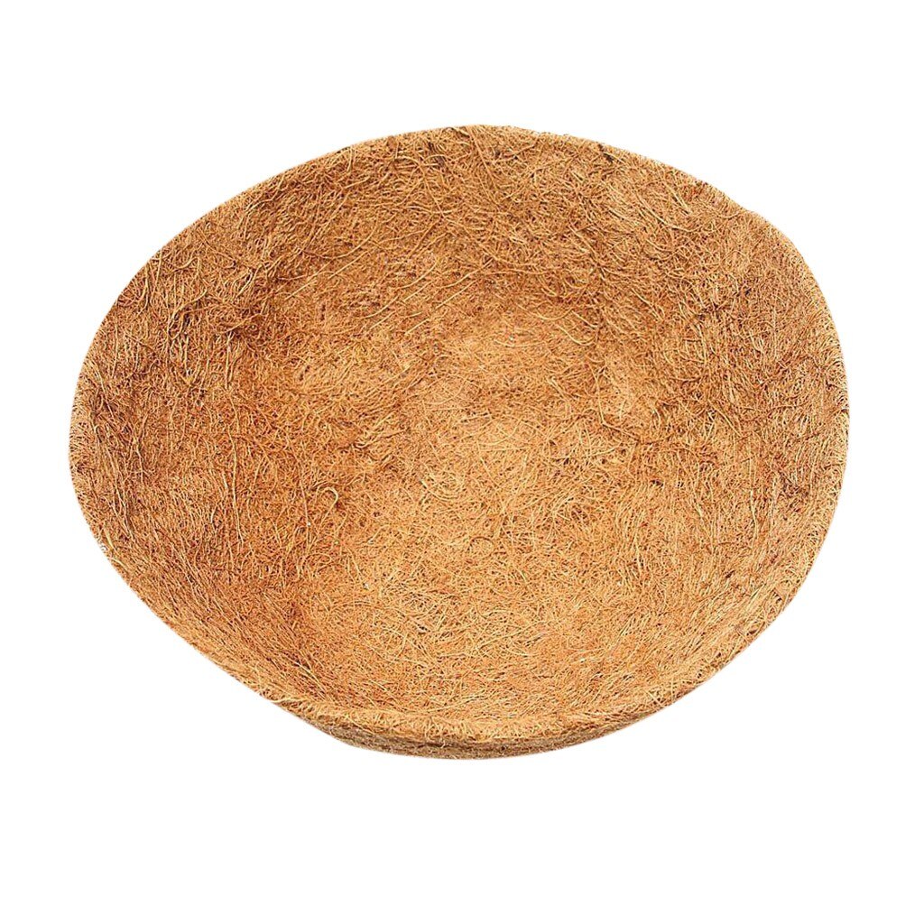 Cesta de flores colgantes tiesto redondo para jardín, cesta para plantas, cadena colgante de hierro, maceta, porta macetas de repuesto para decoración del hogar: S