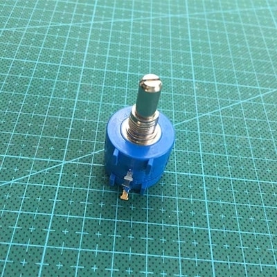 10K Ohm With 10 Turns Counting Dial Rotary Potentiometer