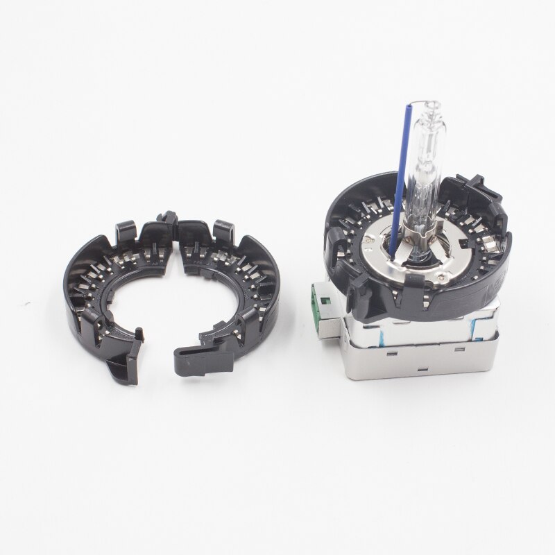 Rockeybright 2 stk.  d1s d2s xenon adapterholder metal sort hid pære  d1s d2s adapter holder base