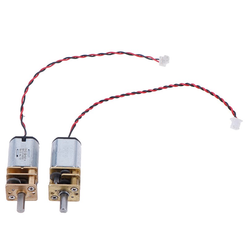 1Pcs Staal Gear Dc 3V-6V 5V 55Rpm Reductie Versnellingsbak Trage Snelheid micro N20 Full Metal Gear Motor