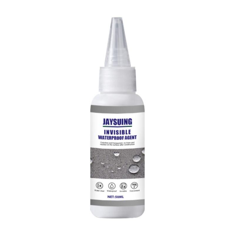 Jaysuing Transparante Waterdichte Lijm Kit Spray Coating Vloeibare Waterdichte Sterke Hechting Vloeibare Reparatie Kit Plug Hardware: 50ml