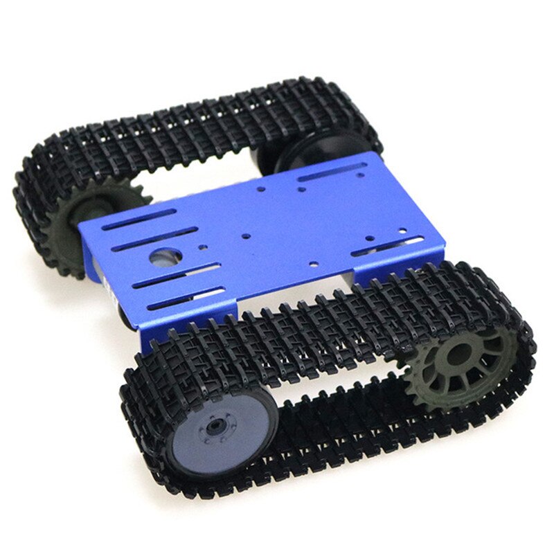 TP101 Metal Smart Crawler Robot Tank Chassis Kit With 33GB-520 12V DC Motor Aluminum Alloy Panel DIY For Arduino Toy