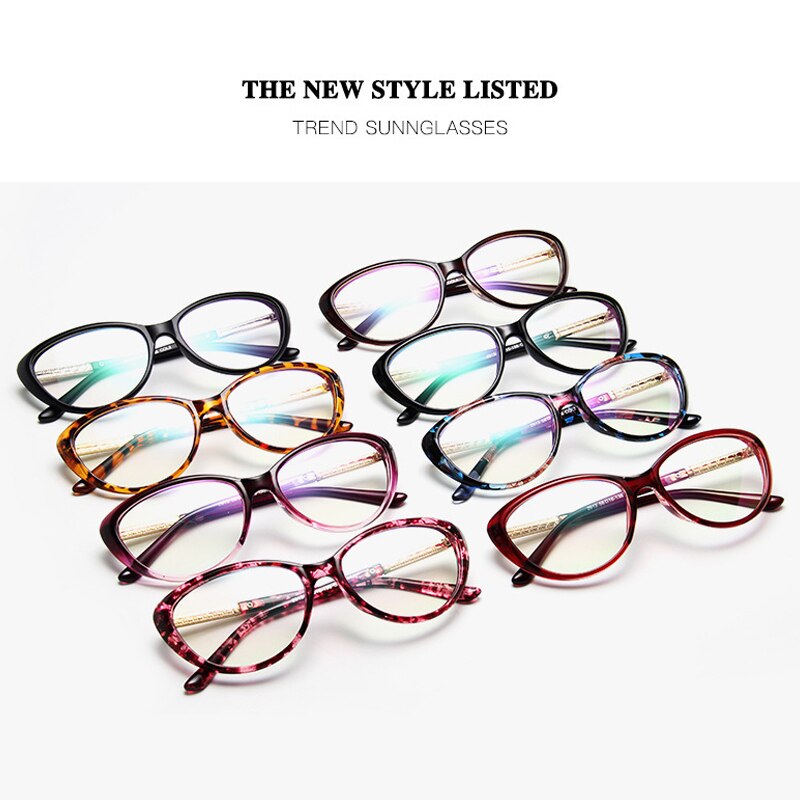 Gafas de lectura tipo ojo de gato para mujer, lentes de lectura tipo ojo de gato, ligeras, presbicia, montura de cristal, Okulary,