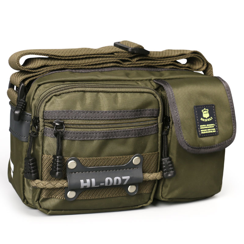 Ruil multifunctionele heren messenger bags slijtvaste oxford stoffen casual reis schoudertassen