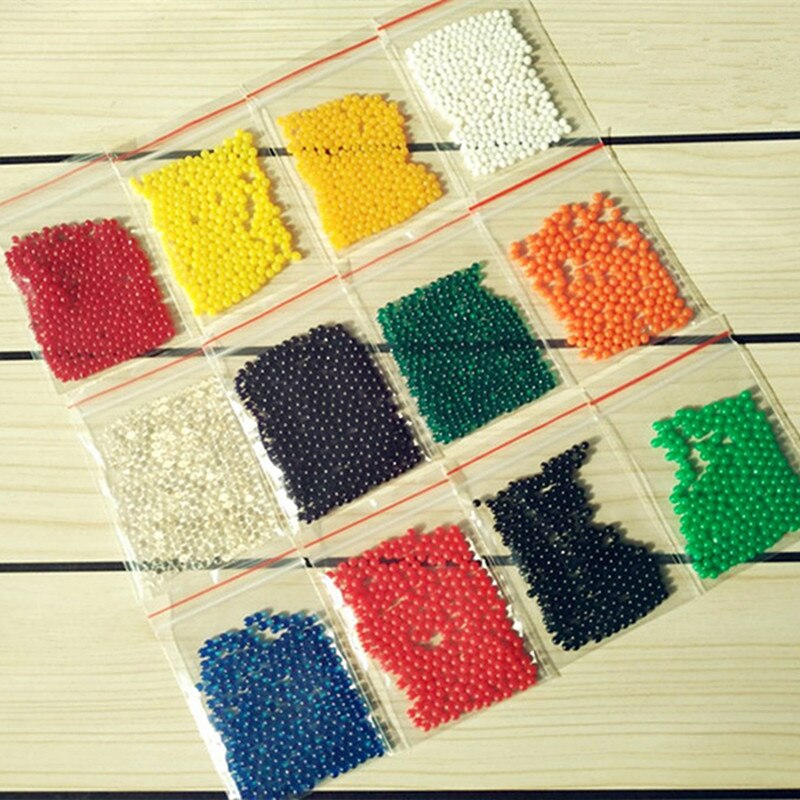1000pcs Crystal Soil Hydrogel Gel Polymer Water Beads Decoration Plant Growing Water Balls Home Decor