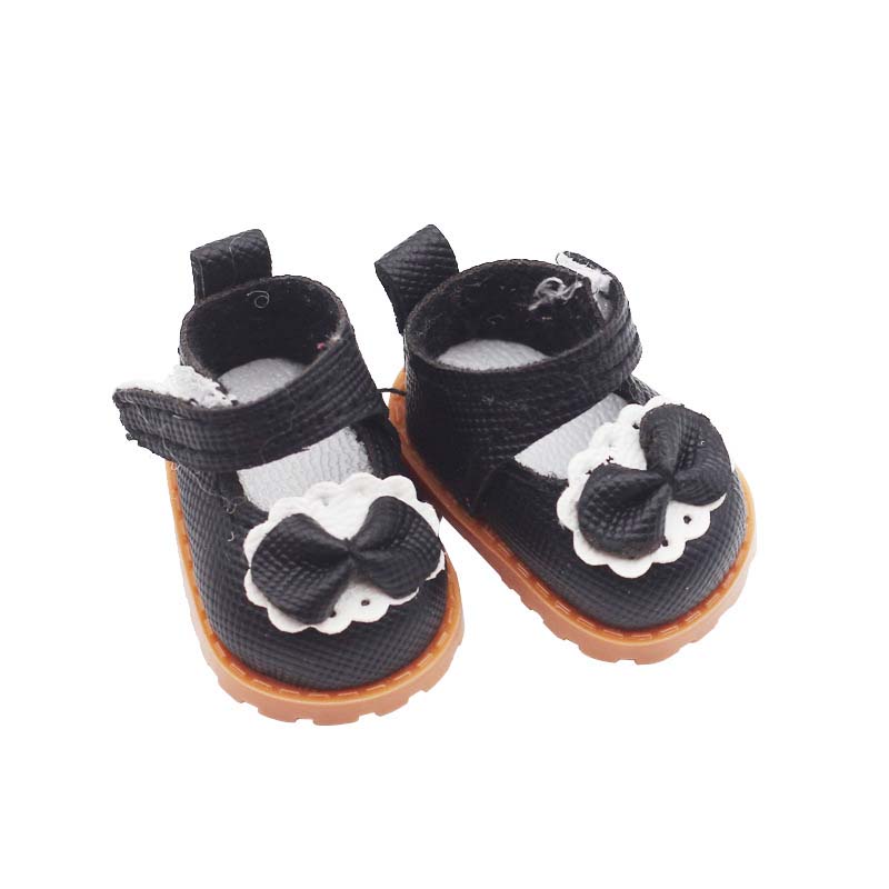 Labubu Puppen Prinzessin Schuhe Stile DIY für Labubu Puppe Leder Lederschuhe Puppen Zubehör Kleidung: Marine Blau