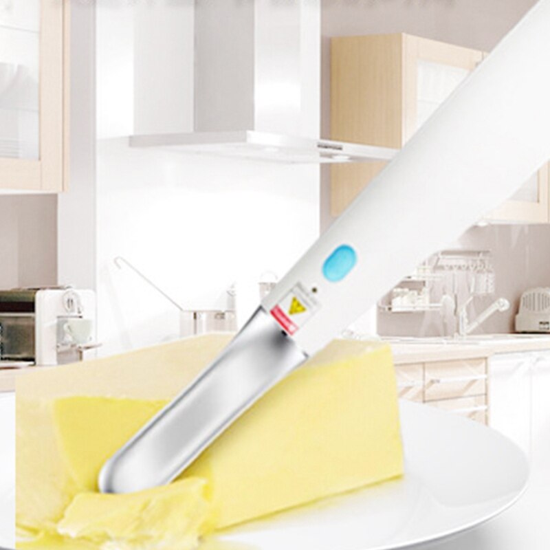 Rechargeable Heated Butter Cutter,Cheese Heating Knife,Automatic Heating Butter Cutter,Use for Home/Hotel/Kitchen