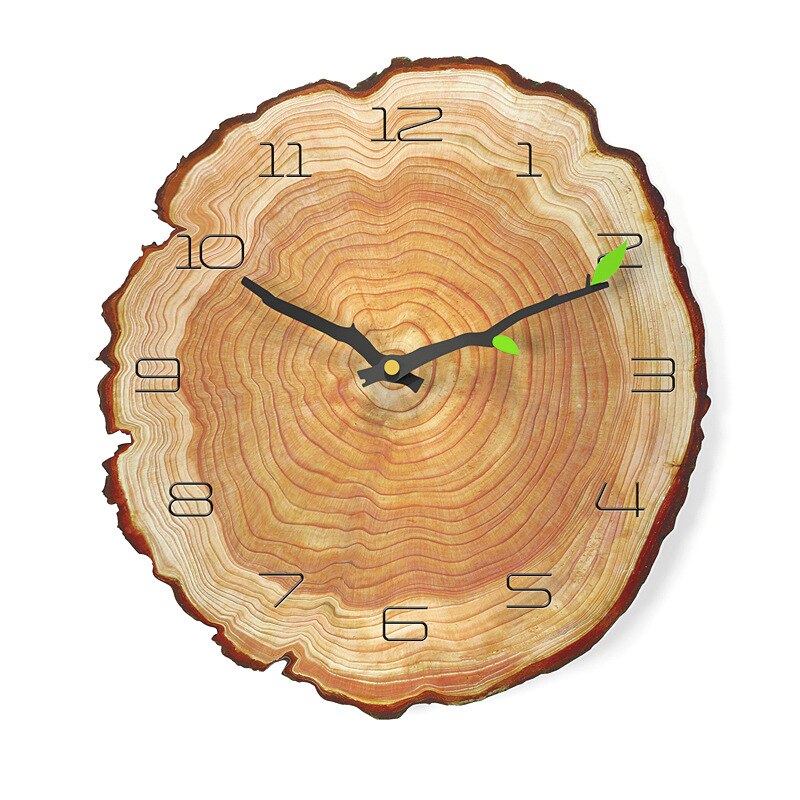 12 zoll Vintage Holz Wanduhr Moderne Vintage Rustikalen Retro Uhr Home Büro Cafe Art Große Wand Uhr 30 cm: NO 13