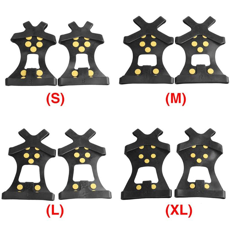 10 tanden stijgijzers berg klant antislip kramp rubber antislip schoenovertrek ijsvissen ijs oppervlak wandelen anti-stretch