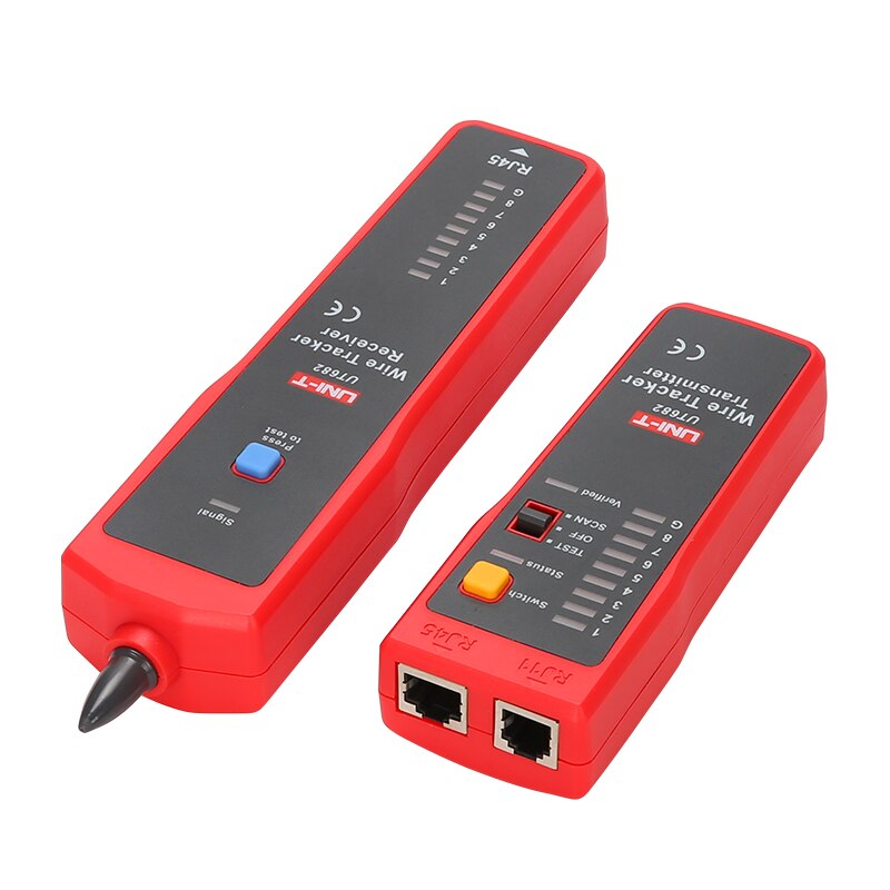 UNI-T Wire Tracker Tester UT682 UT682D RJ11 RJ45 Wire Line Finder Handheld Cable Testing Tool calibration cable tester