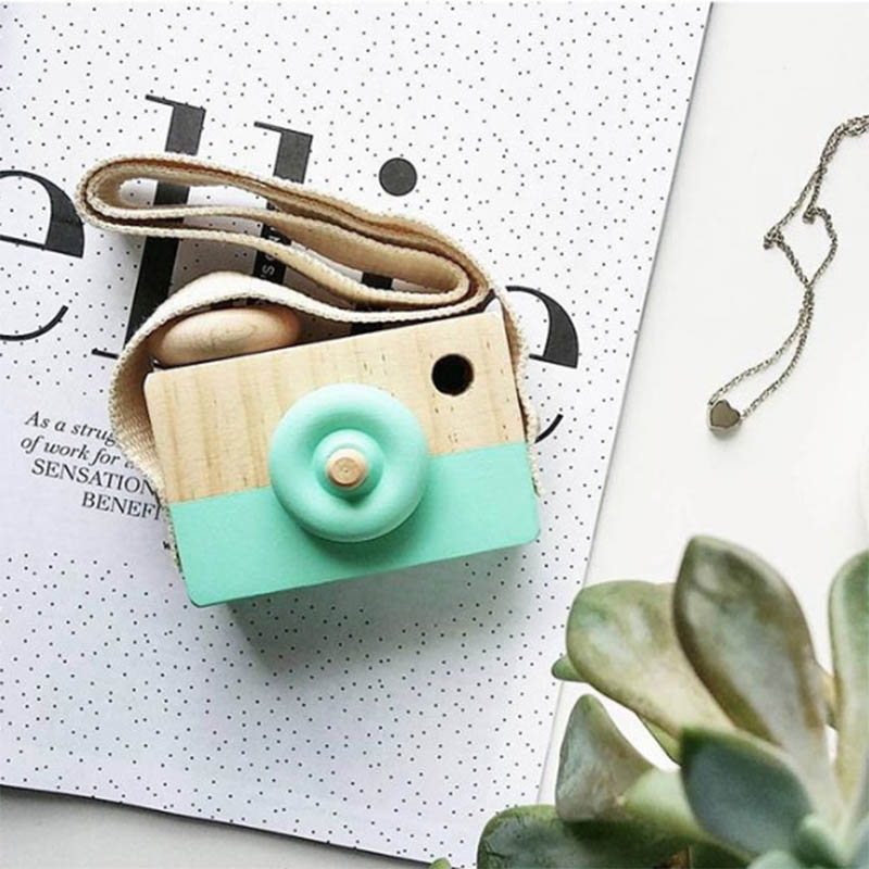 Cámara de madera para niños y bebés, juguete educativo para decoración de fotografía, de cumpleaños, producto , ,