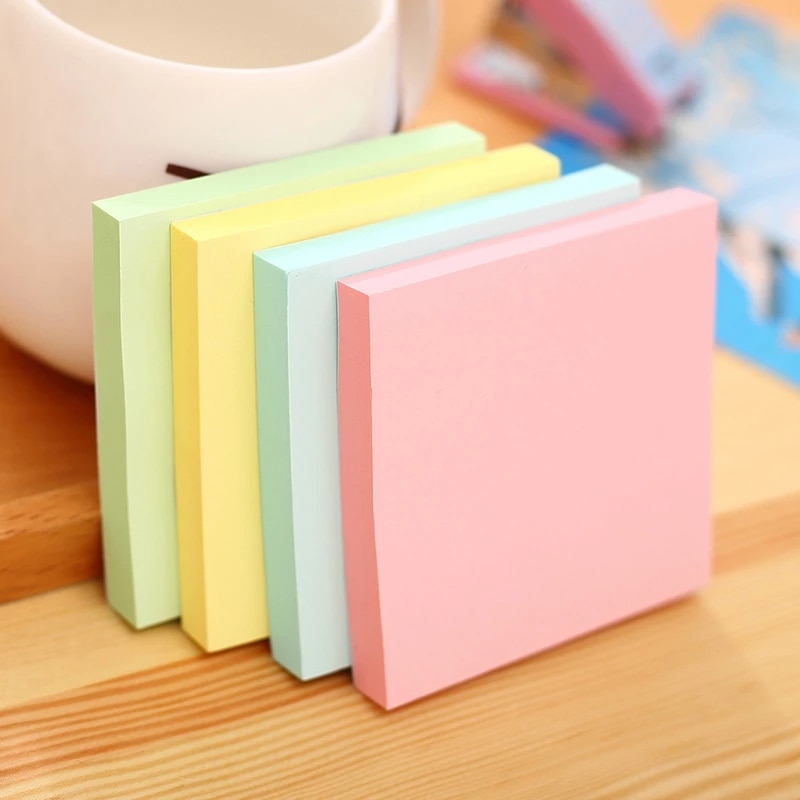1 pad lot 51*76 mm note paper 100 page sticky note Sticker Post-it Labels Stickers Note