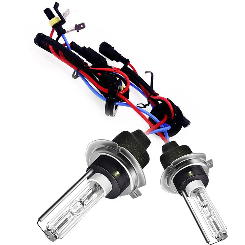 2 Pcs Xenon H7 HID Kit 55W Car Headlight Bulbs 12V 4300K 5000K 6000K 8000K 12000K