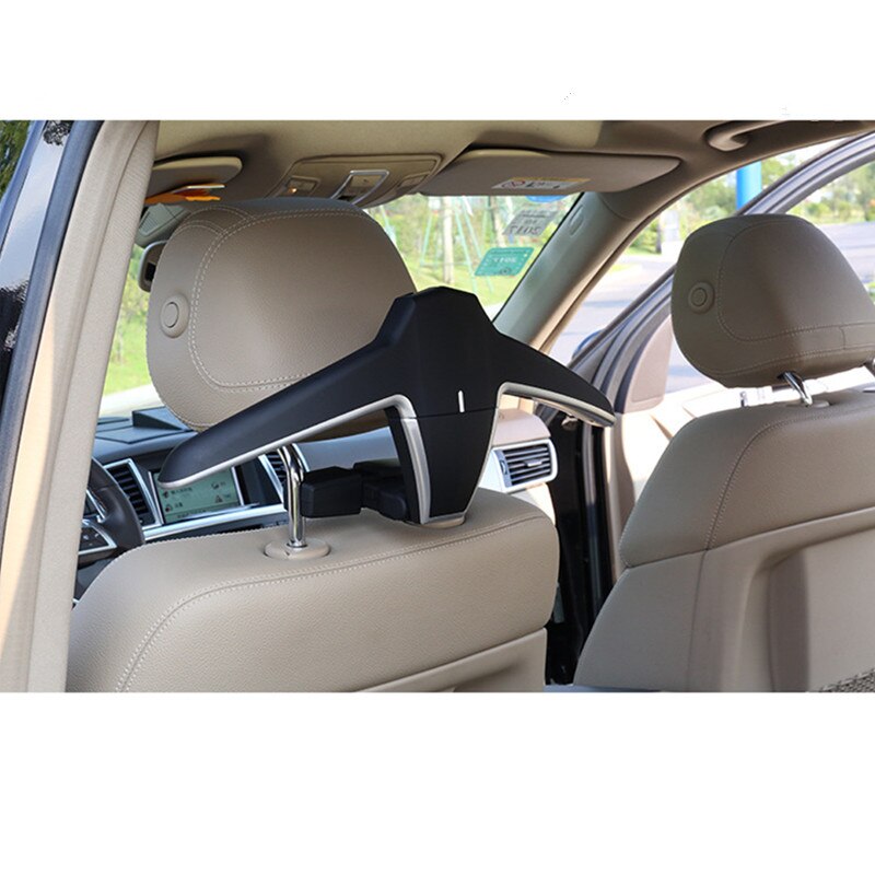 Perchero para coche, colgador trasero para silla, perchero Interior para coche, perchero para asiento de coche ABS, colgador de ropa para Clip trasero, colgador interior para coche