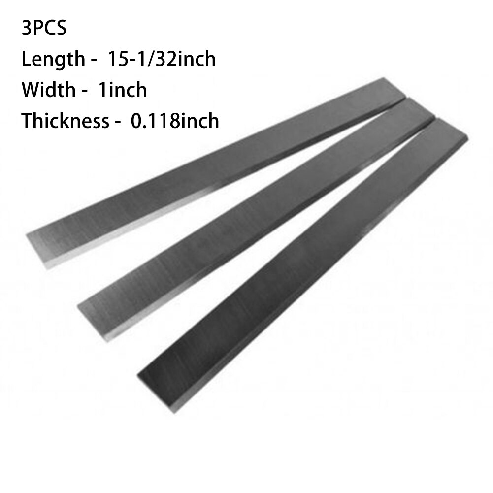 3 uds 15 pulgadas M2 HSS cepilladora cuchillas para Delta DC380 22-676 Grizzly G0453 Jet 708807