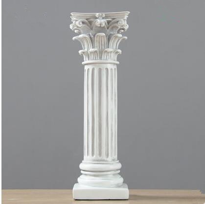 Colonne romaine Vintage | Modèle architectural ancien, décorations de bureau, pour la maison, beaux souvenirs