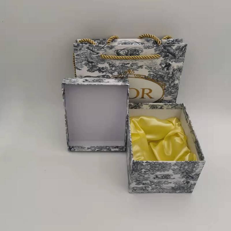 Whisky Glass Cup Box Set Crystal Cup Milk Juice Milk Tea Cup Household Lattice Water Cup Single