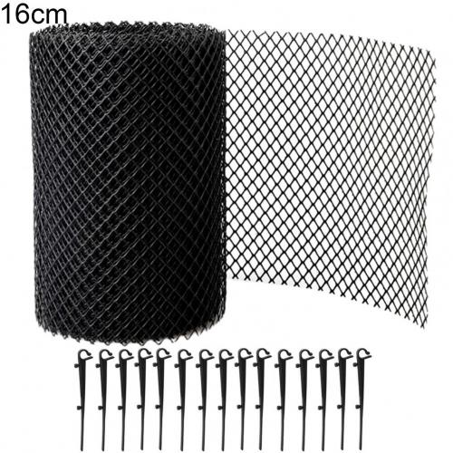 1 Set Drain Cover Mesh Reduce Overflow Protective Clogging-proof Plastic Gutter Guard Mesh Protector for Garden: 16 cm