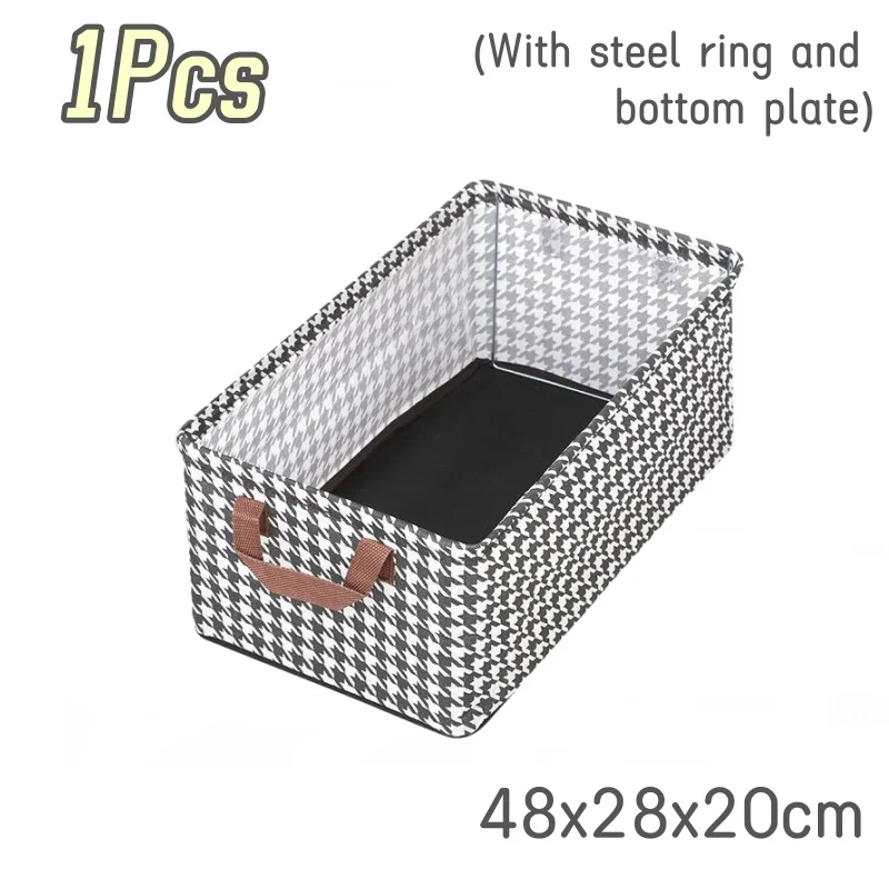 Caja de almacenamiento de ropa con rejilla Qianniao, caja organizadora con marco de acero plegable, caja de almacenamiento estilo cajonera, caja de armario: YELLOW