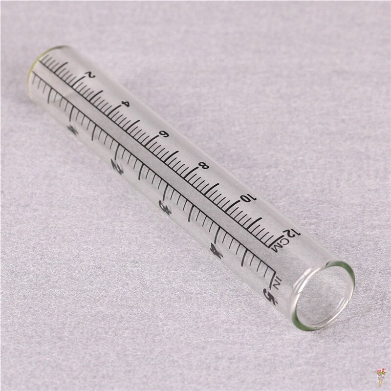 1Pc Glass Rain Gauge Replacement Tube For Laboratory Outdoor Home Garden Yard Supplies 14 X2.2cm