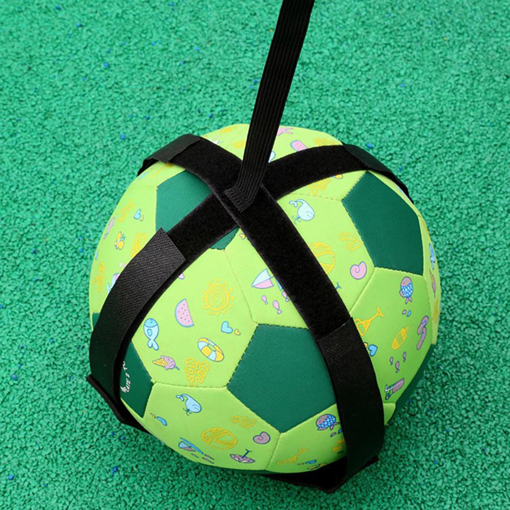 Cintura da allenamento regolabile per calcio cintura da allenamento ausiliaria da solista pallone da calcio pallone da calcio calcio attrezzature per il Fitness per bambini