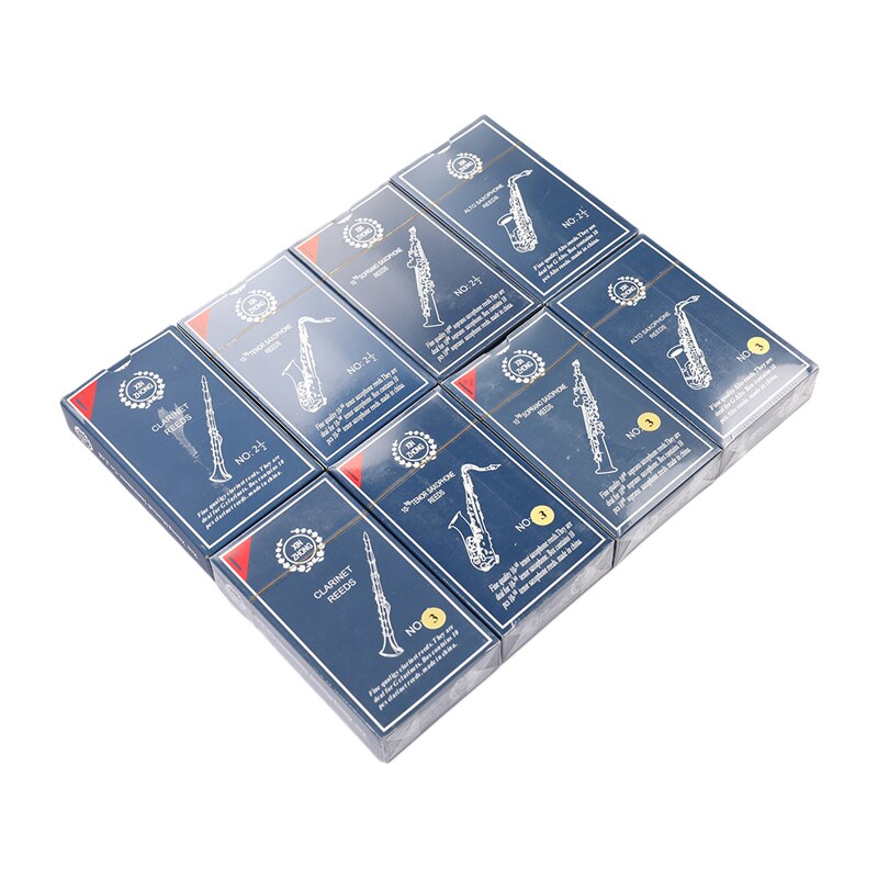 10Pcs Normaal Niveau G Altsaxofoon Sax Rieten Sterkte 2.5/ 3.0 Voor Beginners