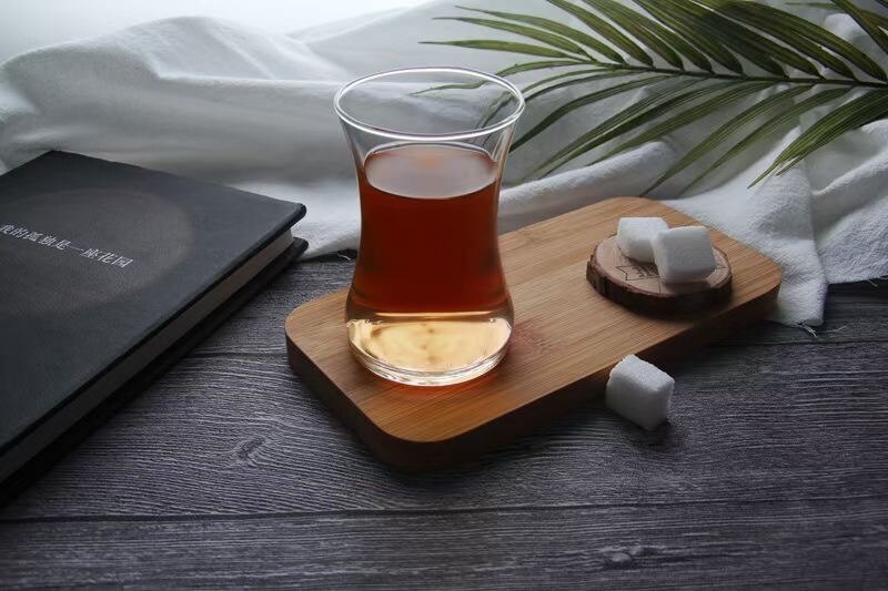 Turkey Middle East Arabian Red Tea Cup Glass Milk Tea Cup Transparent Glass Small Coffee Tea Cup Water Cup