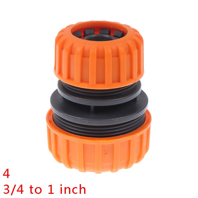 Conector rápido de manguera de riego de jardín, adaptador de junta de acoplamiento de 1/2 &quot;y 3/4&quot;, Conector de Agua ה נה ה: A4