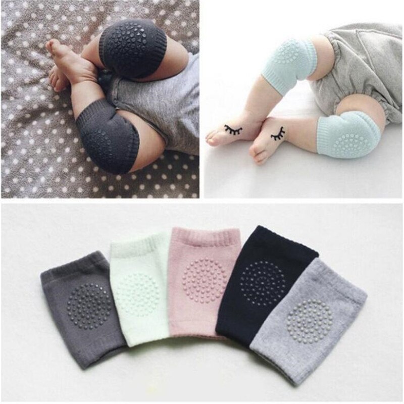 1 Pair Baby Knee Pads Leg Protector Anti Slip Crawling Accessory Baby leg Knees Protector Warmer Baby Crawling Leg Warmers